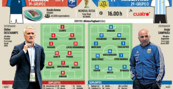 СП, 1/8-финала - најава: Француска - Аргентина...