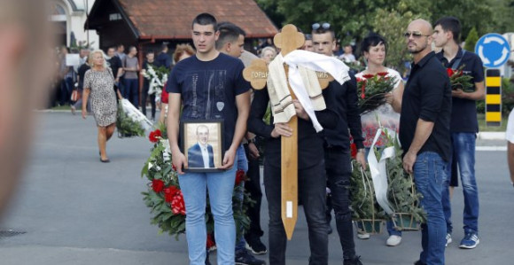 Sahranjen Goran Bunjevčević...
