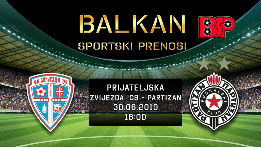 Test: Partizan slavio protiv Zvijezde 09 - 2:0!
