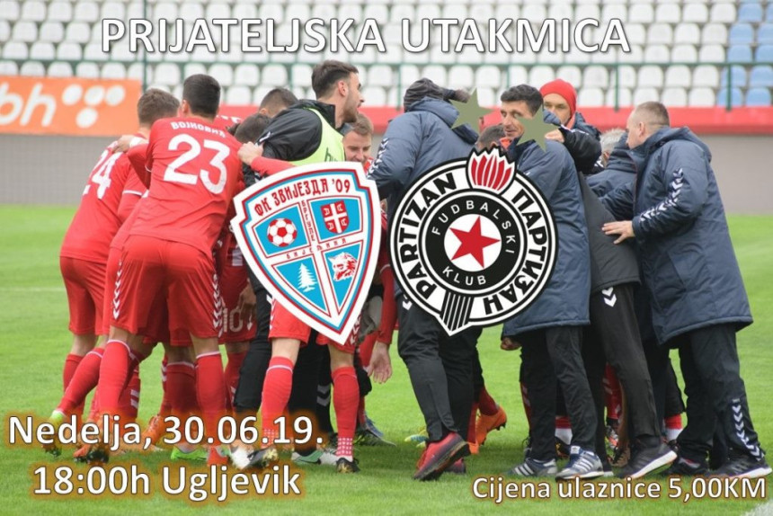 Partizan danas u Ugljeviku protiv Zvijezde 09!