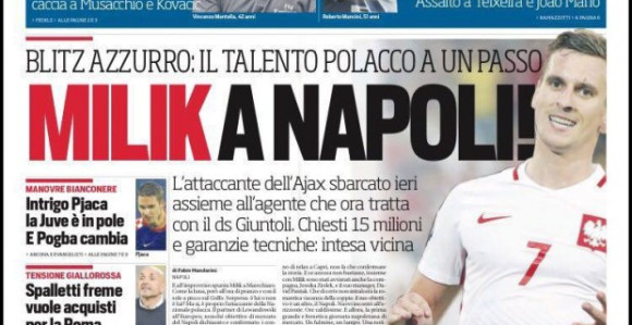 Milik u Napoliju za 25 miliona!