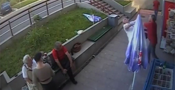 Incident ispred prodavnice u BG