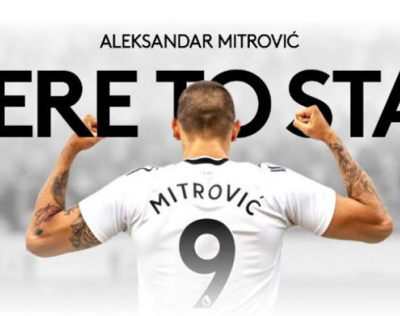 Zvanično: Mitrović do 2023. godine! I „devetka“ na leđima!