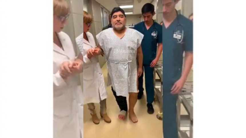 Maradona poslao poruku iz bolnice...