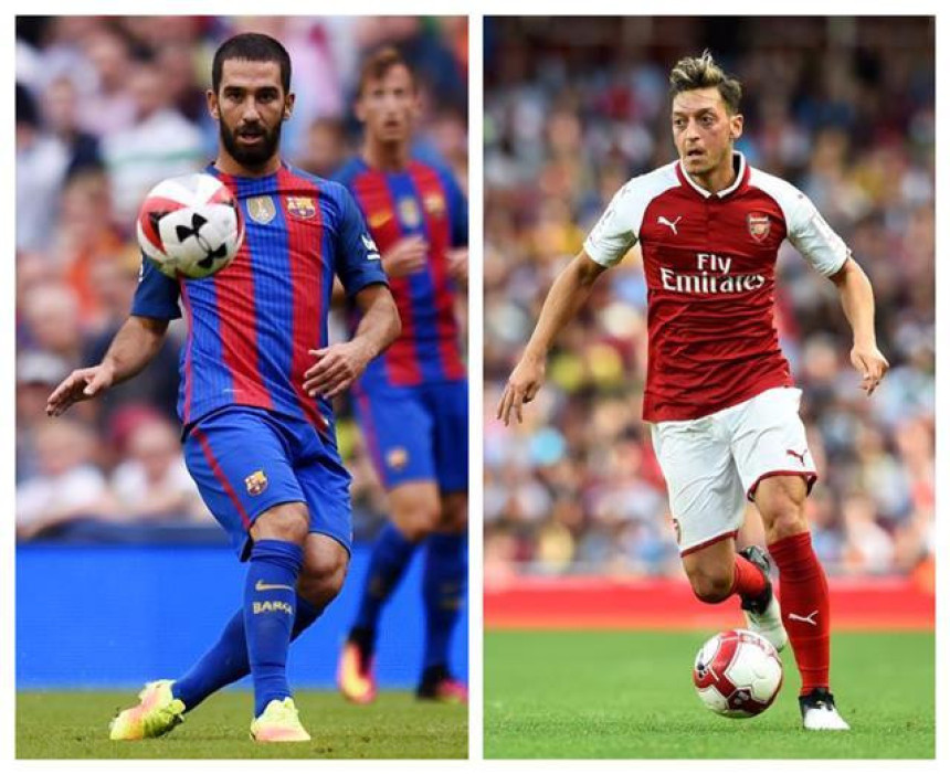 Čudnovata trampa Arda Turan - Mesut Ozil?!