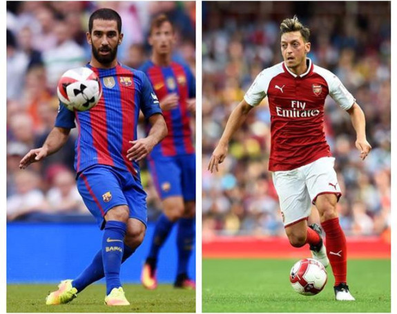 Čudnovata trampa Arda Turan - Mesut Ozil?!