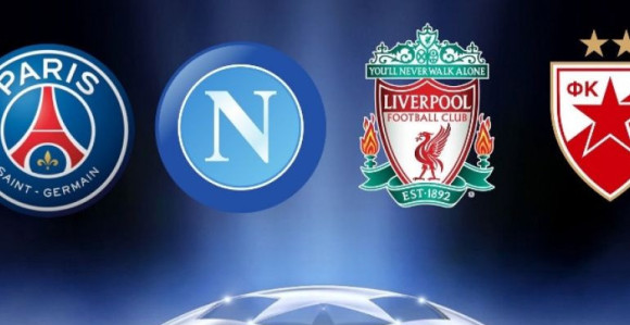 LŠ - žrijeb: Zvezda sa Liverpulom, PSŽ-om i Napolijem!