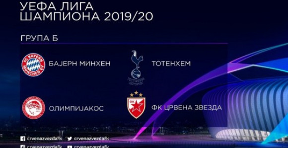 Ovo je skor Zvezde sa protivnicima u LŠ...