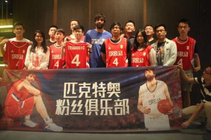 Teo kao Valter! Kinezi oduševljeni majstorom košarke!