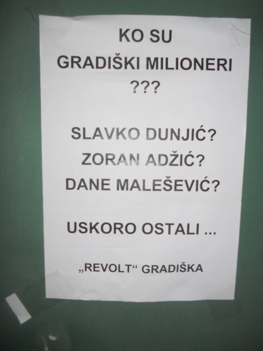  Opet revolt Gradiške 