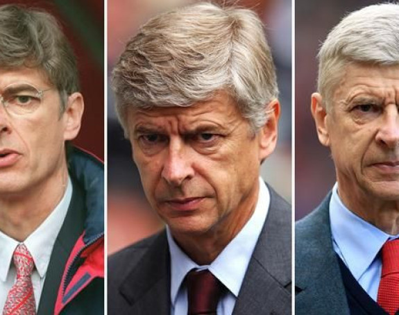 Arsen Venger bez maske...