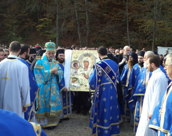 Čudotvorna ikona u Manastiru Osovica