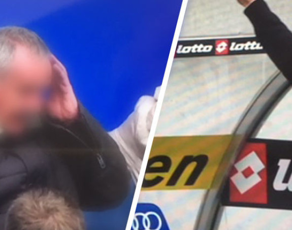 Video: Trener Hofenhajma pogodio navijača flašicom!