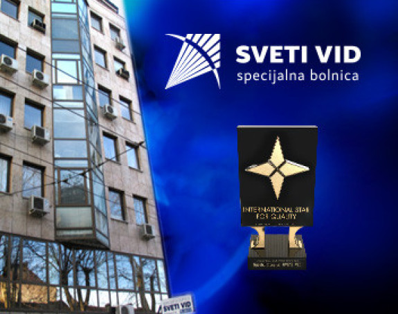 Prestižna nagrada bolnici "Sveti Vid"