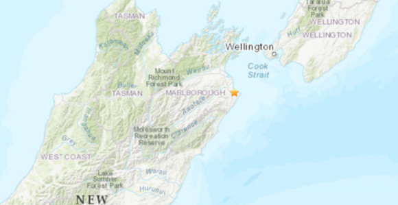 Jak zemljotres na Novom Zelandu  