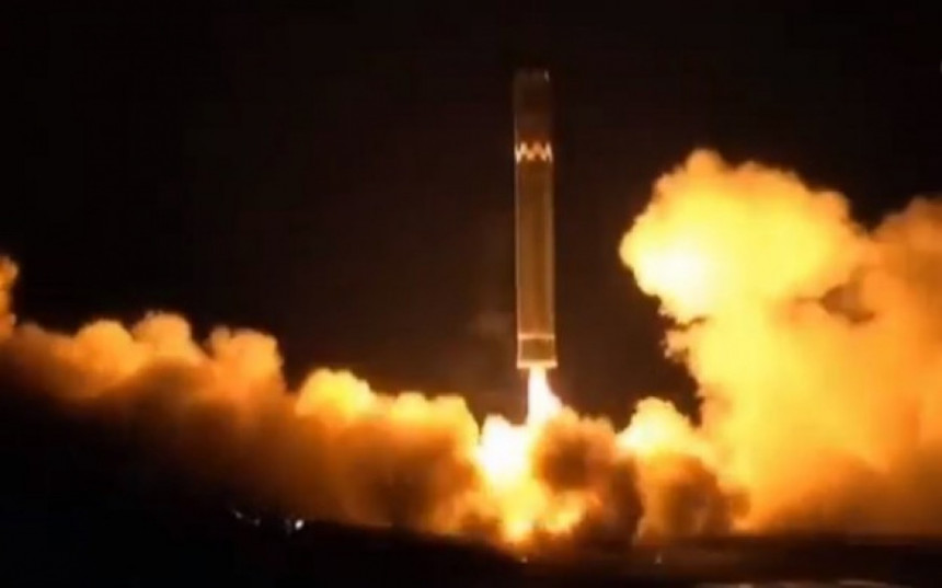 Objavljen snimak lansiranja rakete
