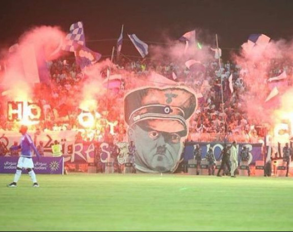 Video: "Hitler" na tribinama, šok na terenu!