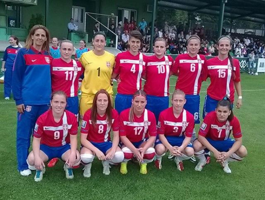 Ženske fudbalske reprezentacije Srbije bolje od muških!