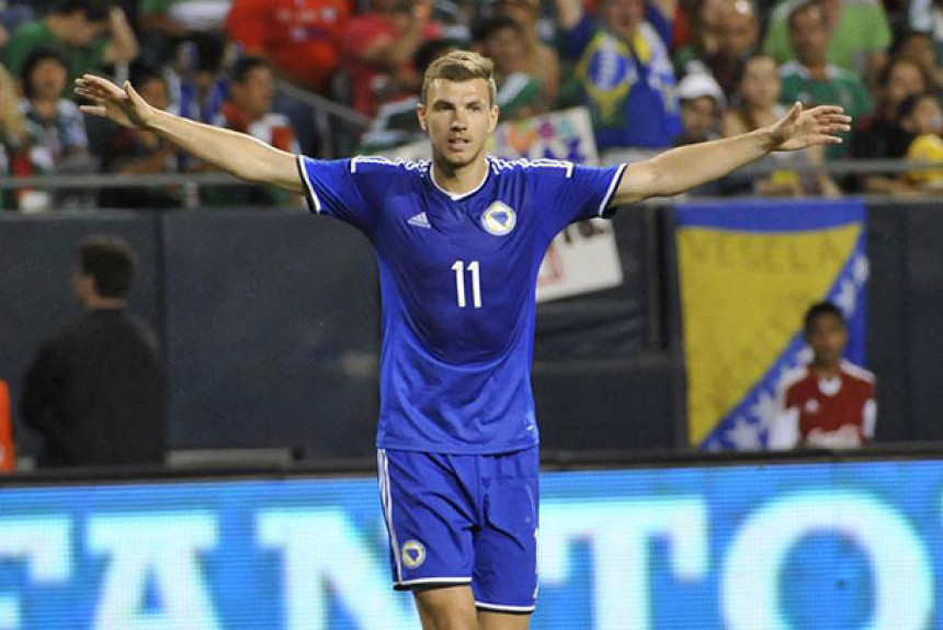 Džeko ponosan i zahvalan: Uvijek promovišem BiH!