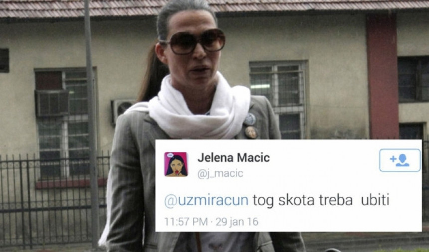 Jelena Maćić poziva na ubistvo Vučića!