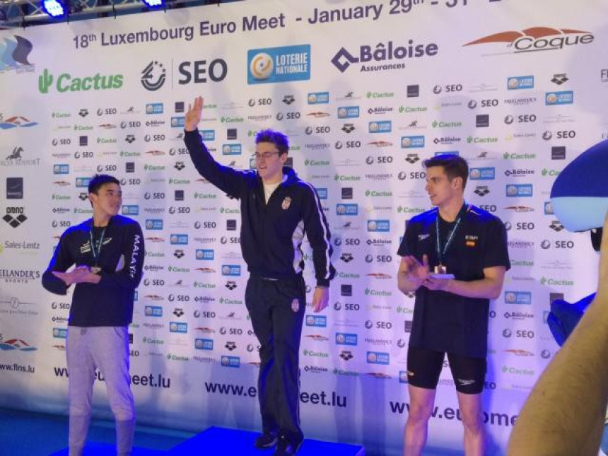 Семберцу, Вељи, три злата и три рекорда у Луксембургу!