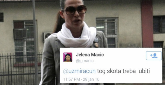 Jelena Maćić poziva na ubistvo Vučića!