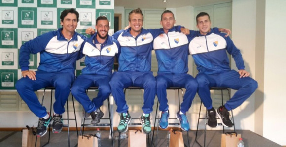 Dejvis kup: Džumhur i Milman prvi na terenu!