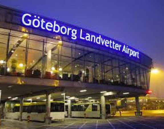 Evakuacija aerodroma 'Landveter' u Švedskoj