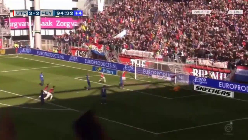 ХОЛ: Утрехт у 95' добио Фајенорд!