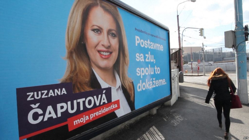 Čaputova prva žena predsjednik 