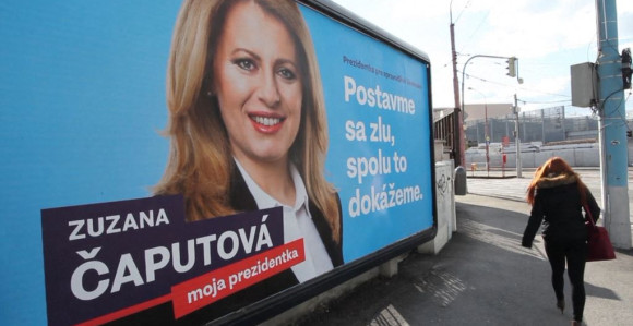 Čaputova prva žena predsjednik 