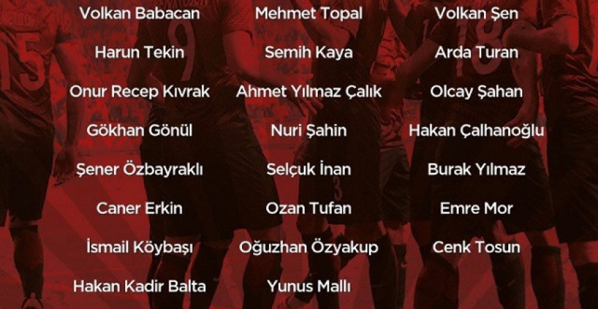 I Turci odredili 23-icu za EURO: Otpao Gokan Tore!