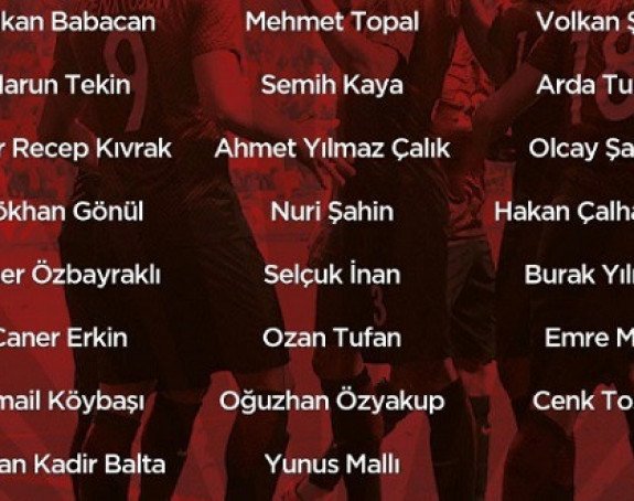 I Turci odredili 23-icu za EURO: Otpao Gokan Tore!