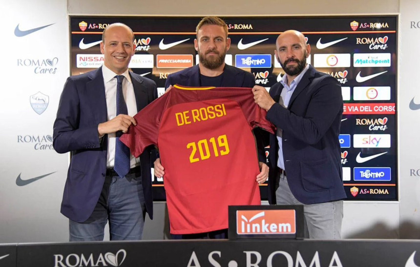 Zvanično: De Rosi u Romi do 2019. godine!