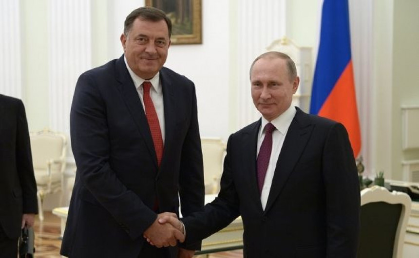 Putin će primiti Dodika