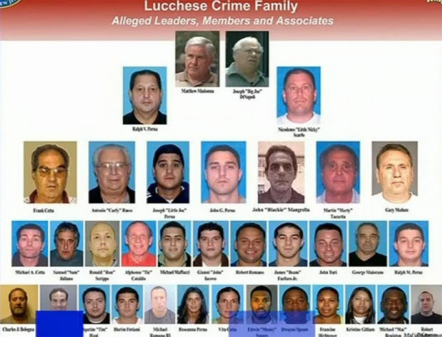 Ухапшени мафијаши породице Лукезе
