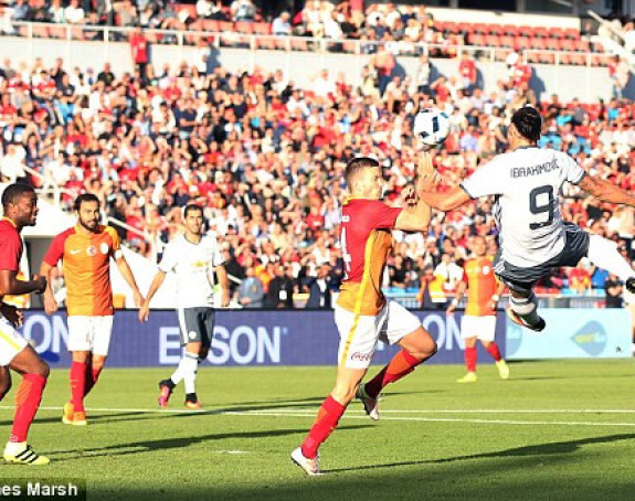 Kakav debi Zlatana! 190 sekundi za gol! Junajted ''ubio'' Galatu!