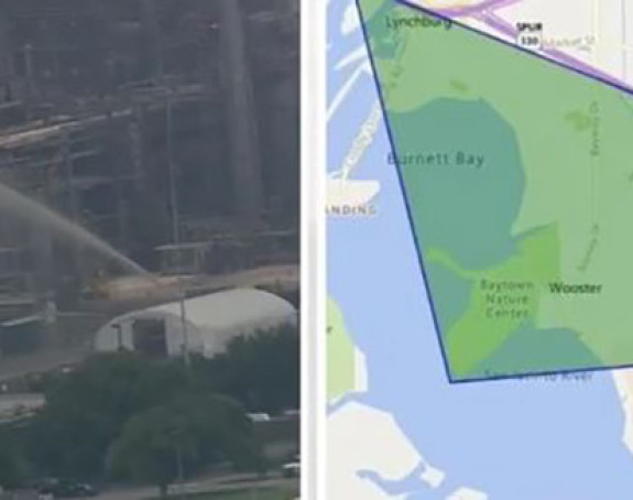 SAD: Panika zbog velikog požara