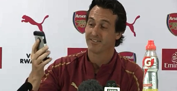 Video: "Halo, ovdje Unai Emeri, evo radimo"!