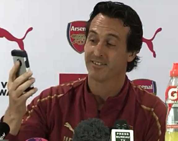 Video: "Halo, ovdje Unai Emeri, evo radimo"!