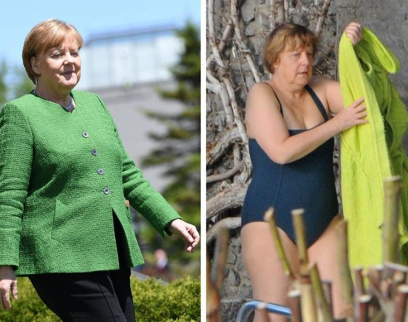 Kad su sklonile peškir, nastala je ekskluziva 