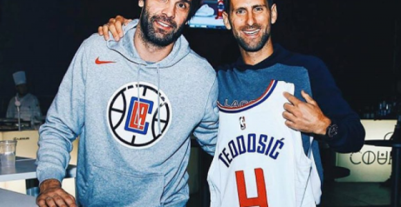 Новак у Л.А. - дрес од Теа, фотка са Каријем!