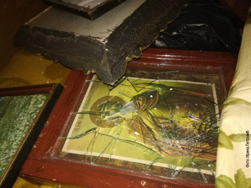 Demolirana srpska kuća kod Prizrena