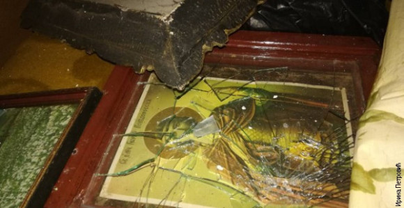 Demolirana srpska kuća kod Prizrena