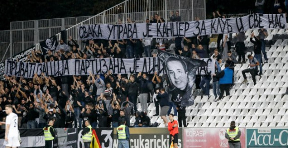 Koga "Grobari" krive za rezultate Partizana?!
