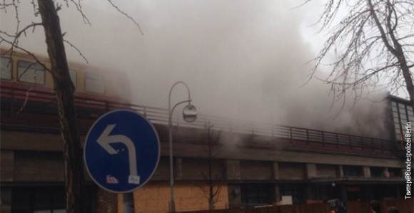 Požar na stanici u Berlinu